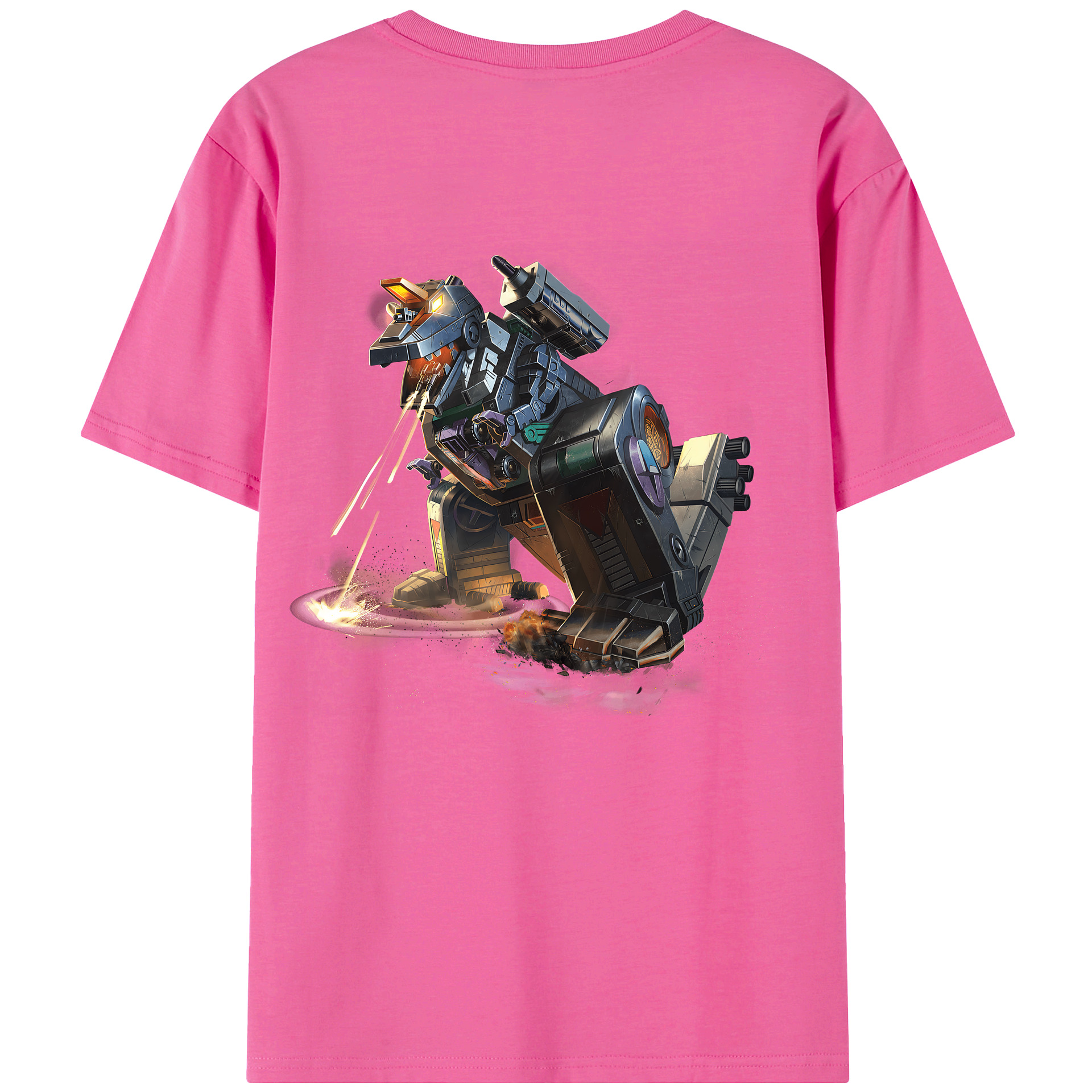 （画像用） Transformers トランスフォーマー レディース半袖Tシャツ(バックプリント)